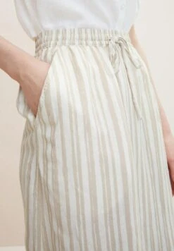 Tom Tailor Mit Leinen - A-Lijn Rok - Beige Drawn Vertical Stripe 10 Tom Tailor Mit Leinen - A-Lijn Rok - Beige Drawn Vertical Stripe -Tom Tailor cfee95debe714c08a5a3b2d2489bf68b