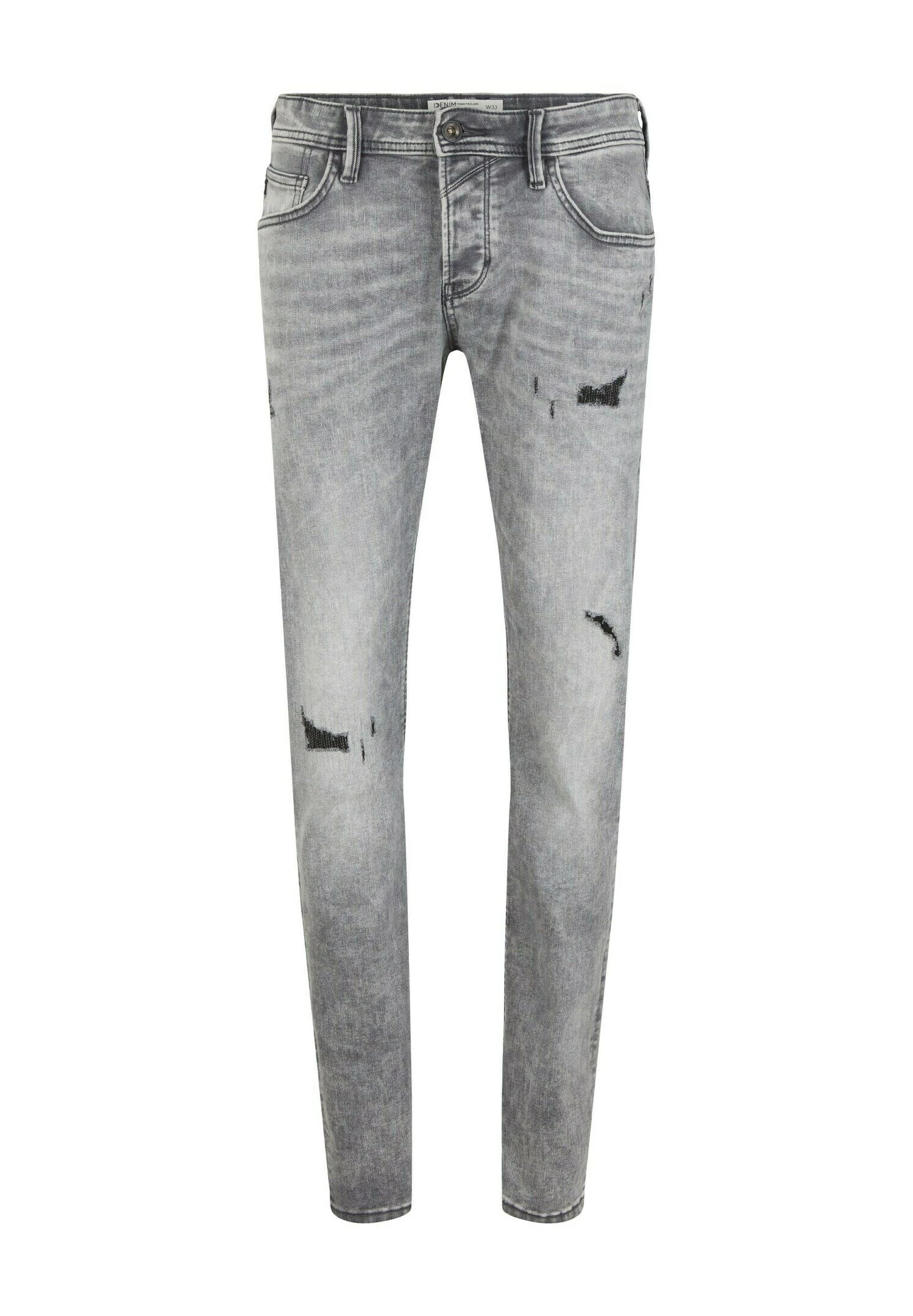 TOM TAILOR Denim Piers Slim- Slim Fit Jeans - Used Light Stone Grey Denim 19 TOM TAILOR Denim Piers Slim- Slim Fit Jeans - Used Light Stone Grey Denim - Afbeelding 19