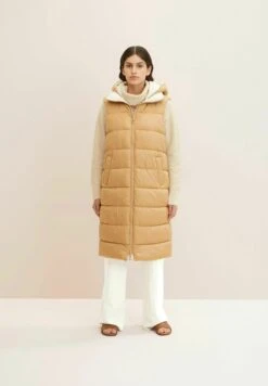 Tom Tailor Mit Kapuze - Bodywarmer - Soft Light Camel