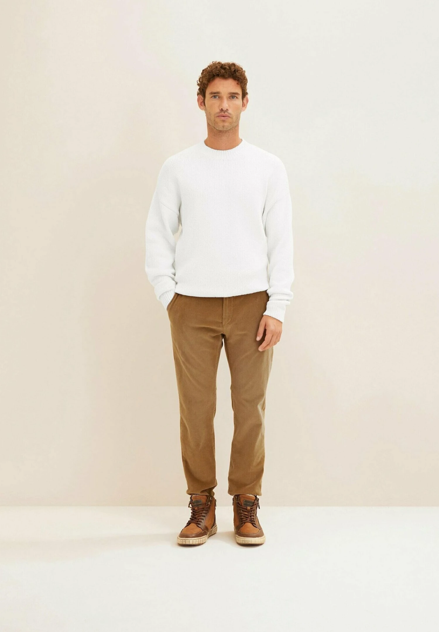 Tom Tailor Chino - Otter Brown 2 Tom Tailor Chino - Otter Brown - Afbeelding 2