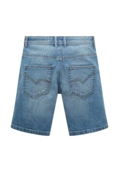 Tom Tailor Mit Gürtelschlaufen - Jeansshort - Used Light Stone Blue Denim -Tom Tailor d18d03f6b3bf49c79ddc7ea7f6e511ab