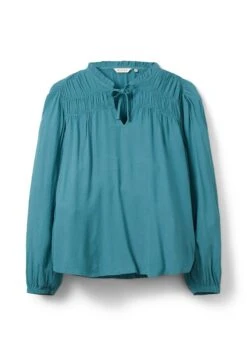 Tom Tailor Mit Raffungen - Blouse - Pastel Teal 13 Tom Tailor Mit Raffungen - Blouse - Pastel Teal -Tom Tailor d273d774ed2643eeb35c5e8b3c5eba50