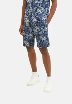 Tom Tailor Gemusterte- Shorts - Navy Tonal Leaf Design 11 Tom Tailor Gemusterte- Shorts - Navy Tonal Leaf Design -Tom Tailor d2b29098588c487483aba76a8df597f7