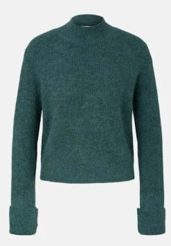 TOM TAILOR Denim Cosy Mock Neck - Trui - Green Dust Melange 33 TOM TAILOR Denim Cosy Mock Neck - Trui - Green Dust Melange -Tom Tailor d2de4c44fa304a7c96d012fd0da173e3