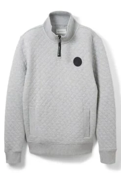 Tom Tailor Mit Steppmuster  - Sweater - Grey Heather Melange -Tom Tailor d2eab9c2128648109e6dc5d7a7430b44