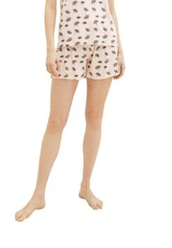 Tom Tailor Bodywear Blätter- Pyjamabroek - Blue Light Allover -Tom Tailor d34626cebb34440bb8b72a1d05a79aff