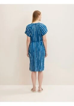 Tom Tailor Jurk - Blue Tiedye Stripe -Tom Tailor d34b105ae66b49c1a885eda644423fd2