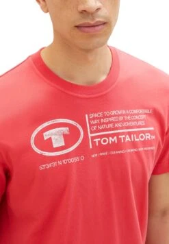 Tom Tailor Mit Print - T-Shirt Print - Rot 20 Tom Tailor Mit Print - T-Shirt Print - Rot -Tom Tailor d3a16ec1b0b5426a9ecce3f00f4a6876