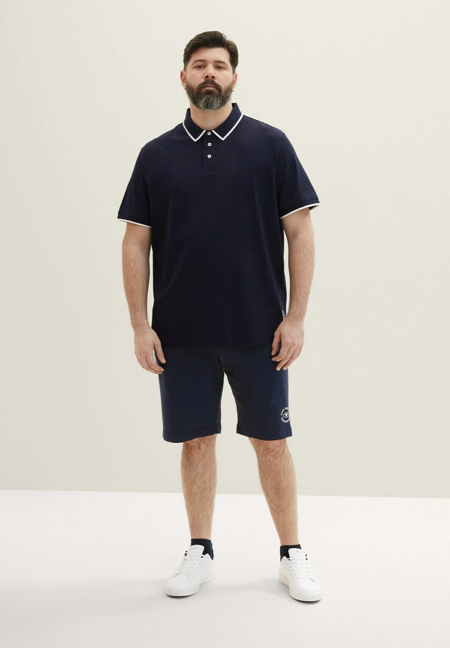 Tom Tailor Mit Logoprint - Shorts - Sky Captain Blue 2 Tom Tailor Mit Logoprint - Shorts - Sky Captain Blue - Afbeelding 2