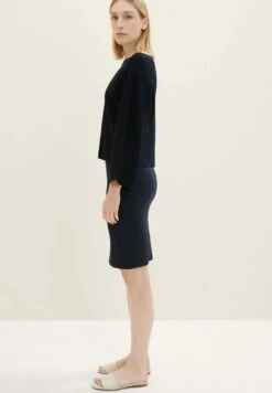 Tom Tailor Basic- Kokerrok - Sky Captain Blue -Tom Tailor d45458b4fc9645f087c82e4d7831263e