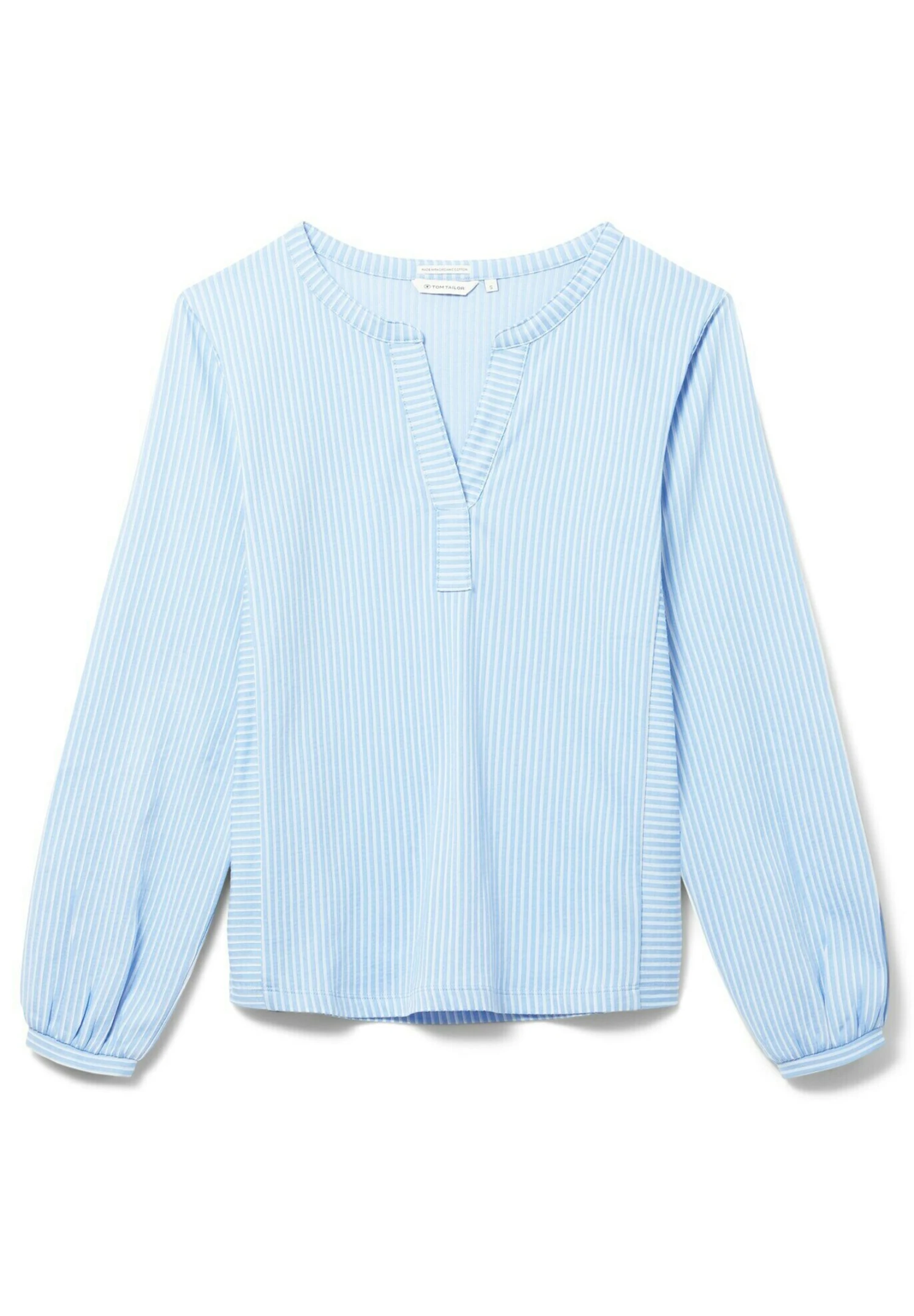 Tom Tailor Stripe - Blouse - Dreamy Blue White Thin Stripe 7 Tom Tailor Stripe - Blouse - Dreamy Blue White Thin Stripe - Afbeelding 7