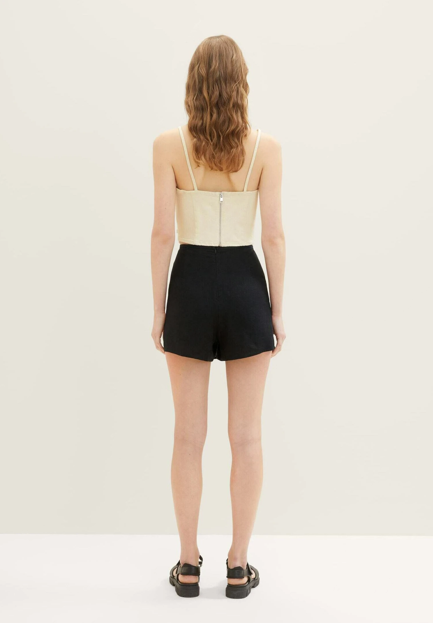 TOM TAILOR Denim In Optik - Shorts - Deep Black 3 TOM TAILOR Denim In Optik - Shorts - Deep Black - Afbeelding 3