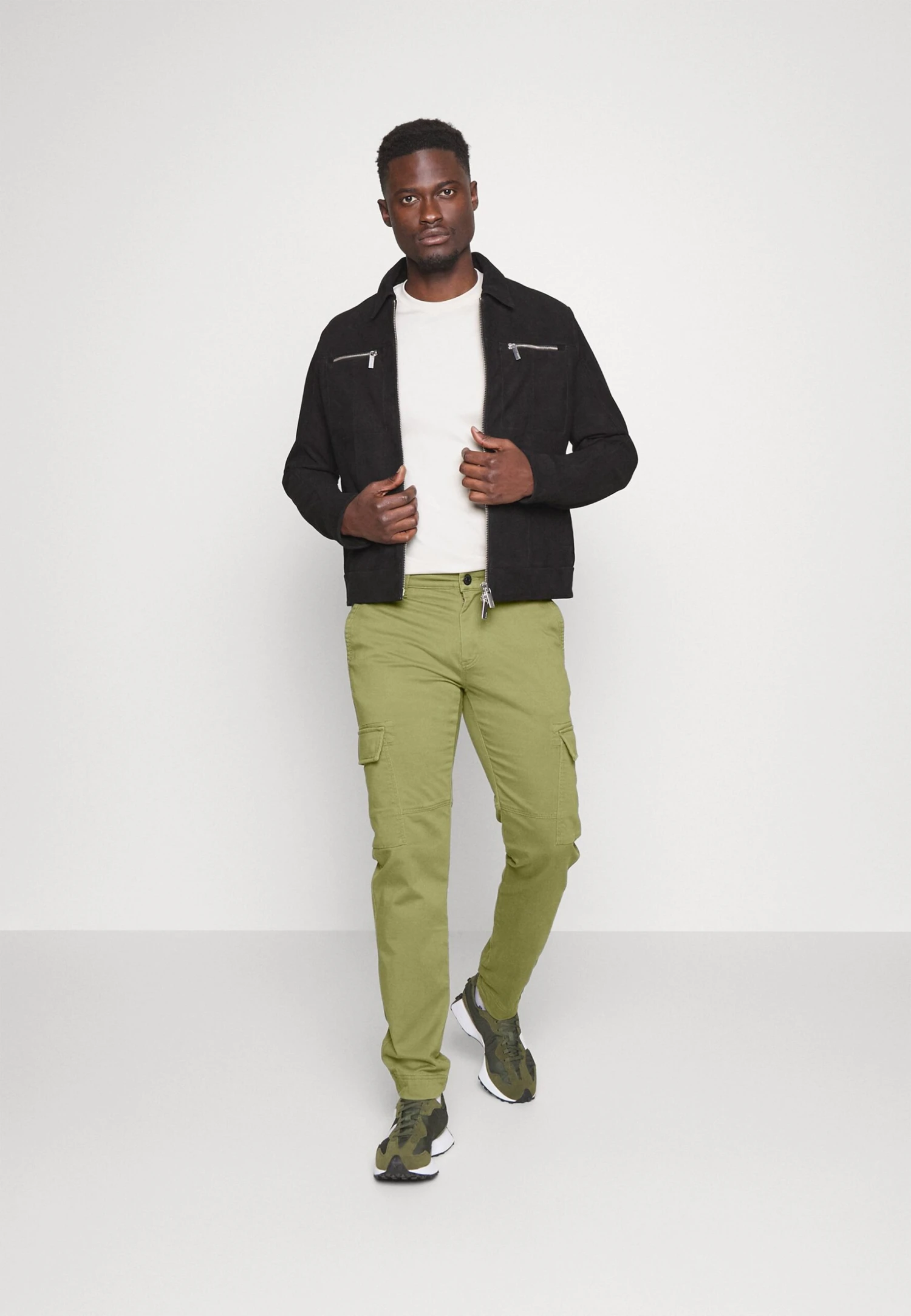Tom Tailor Cargobroek - Olive Branch Green 2 Tom Tailor Cargobroek - Olive Branch Green - Afbeelding 2