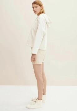 TOM TAILOR Denim Jeansshort - Unbleached Natural Bull Denim 12 TOM TAILOR Denim Jeansshort - Unbleached Natural Bull Denim -Tom Tailor d518d4f9234c4f8090e37f3cf2000672