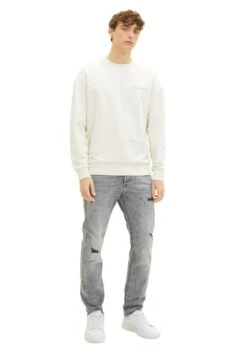 TOM TAILOR Denim Piers Slim- Slim Fit Jeans - Used Light Stone Grey Denim 30 TOM TAILOR Denim Piers Slim- Slim Fit Jeans - Used Light Stone Grey Denim -Tom Tailor d5c53bf16c214bdab011c076c7747859