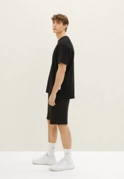 TOM TAILOR Denim Basic- Trainingsbroek - Black -Tom Tailor d6689a15dc1a43f0943b60090e560d82