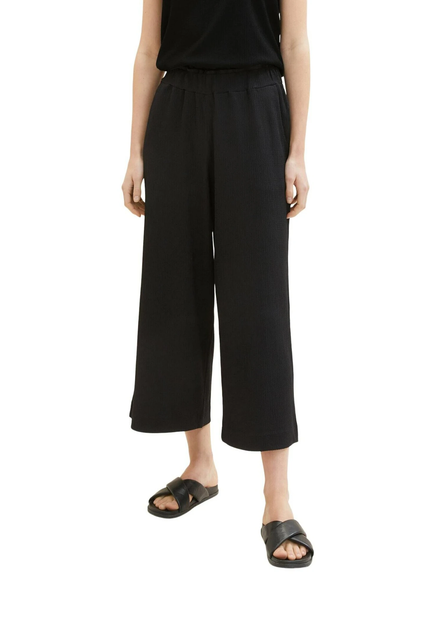 TOM TAILOR Denim Mit Struktur - Broek - Deep Black 8 TOM TAILOR Denim Mit Struktur - Broek - Deep Black - Afbeelding 8