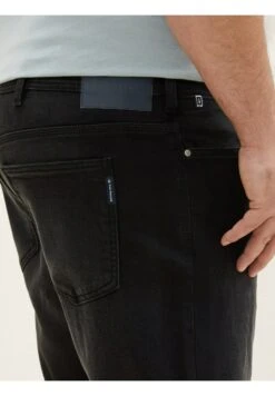 Tom Tailor Jeansshort - Dark Stone Black Black Denim -Tom Tailor d7bb20f1f3314f2d851a9bf59ca21c0e