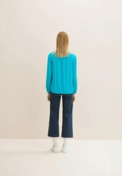 Tom Tailor Blouse - Teal Blue -Tom Tailor d7c60b8d2f5447cca62bd6dec35d4477