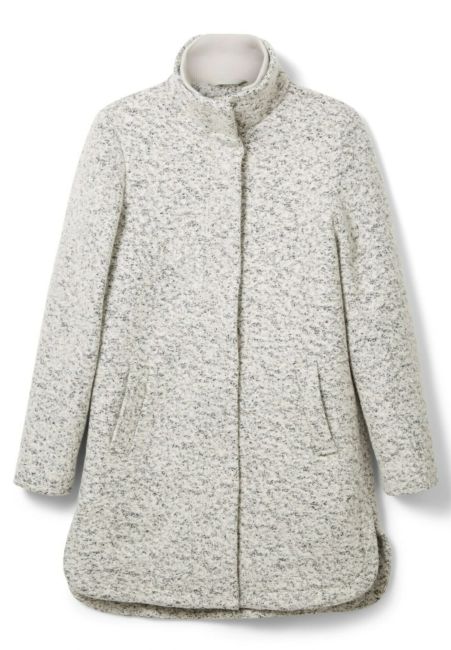 TOM TAILOR Denim Bouclé - Mantel - Grey Black Boucle 9 TOM TAILOR Denim Bouclé - Mantel - Grey Black Boucle - Afbeelding 9