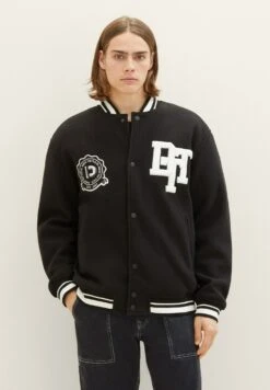 TOM TAILOR Denim Im Uni-Look - Bomberjacks - Black