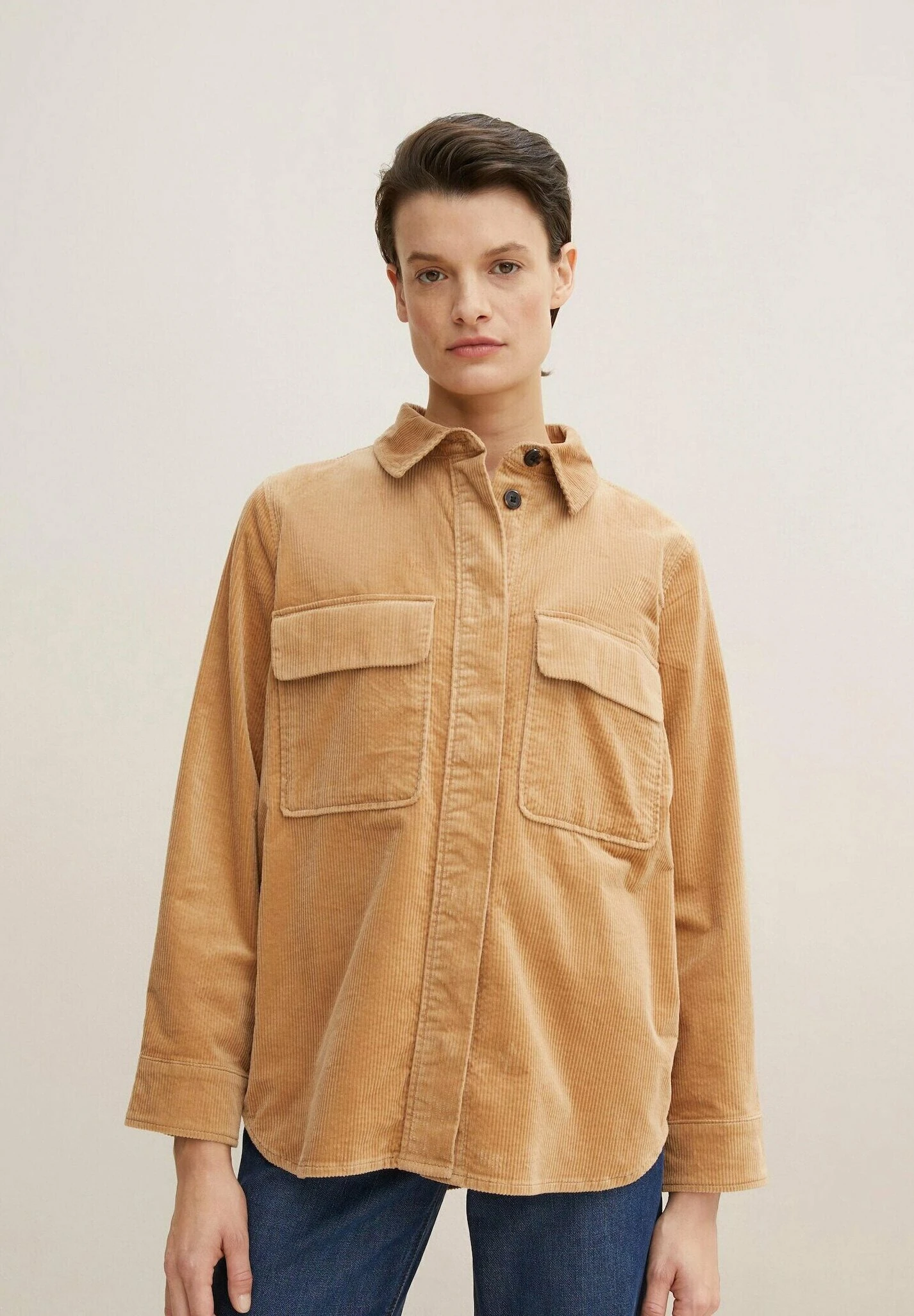 Tom Tailor Lichte Jas - Soft Light Camel 1 Tom Tailor Lichte Jas - Soft Light Camel