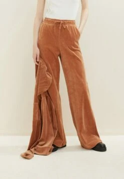 TOM TAILOR Denim Samt Optik - Broek - Mid Brown -Tom Tailor d8e2f47c8a204d47bac4812e13394177