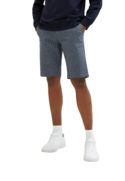 Tom Tailor Bermuda - Shorts - Navy White Yarn Dye Check 18 Tom Tailor Bermuda - Shorts - Navy White Yarn Dye Check -Tom Tailor d9a46d94303849df9de1c61fce76e9ef