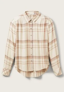 Tom Tailor Overhemdblouse - Beige Check -Tom Tailor da0ef0db83984cd1b2037be73e285350