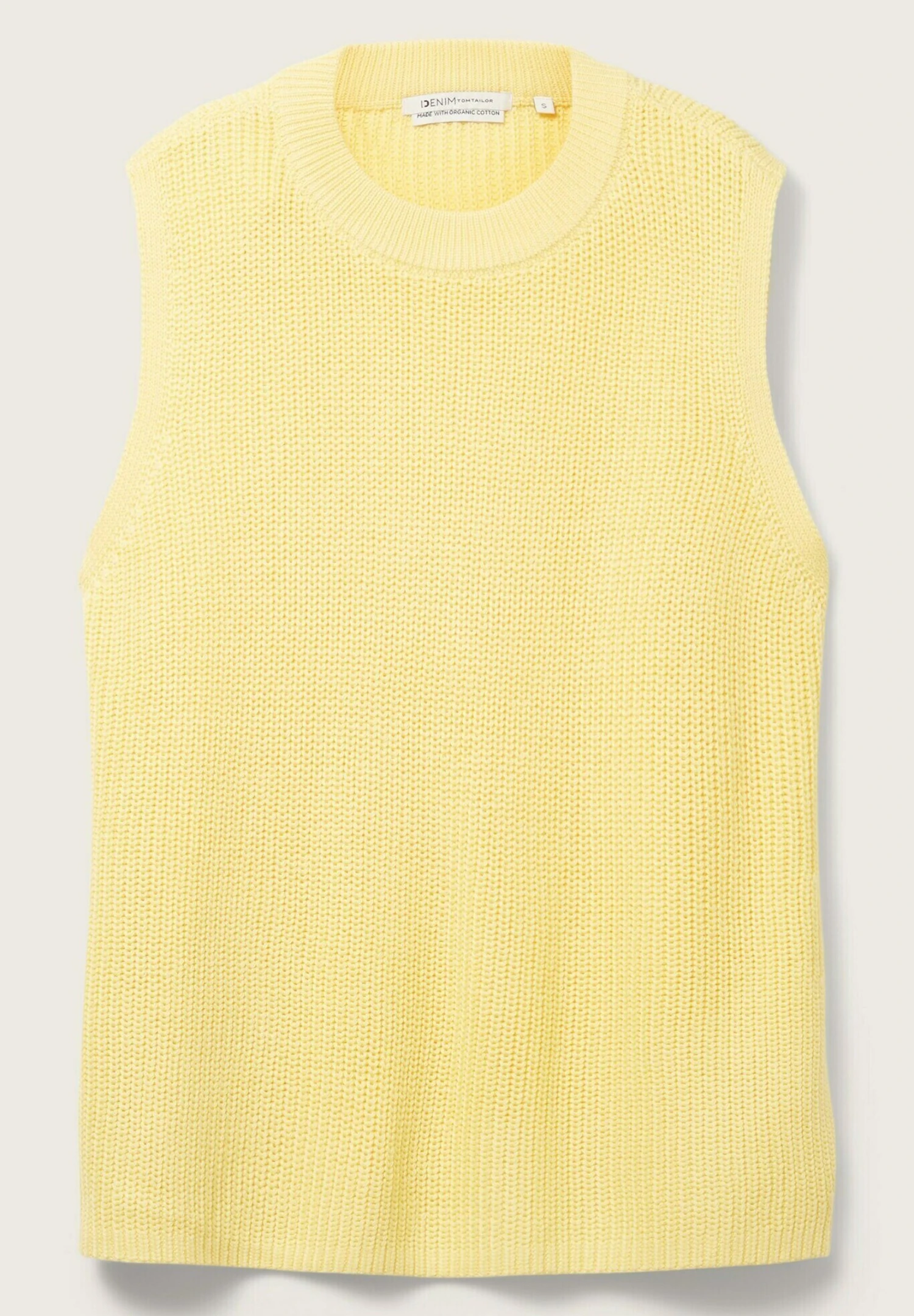 TOM TAILOR Denim Trui - Soft Pale Yellow 9 TOM TAILOR Denim Trui - Soft Pale Yellow - Afbeelding 9