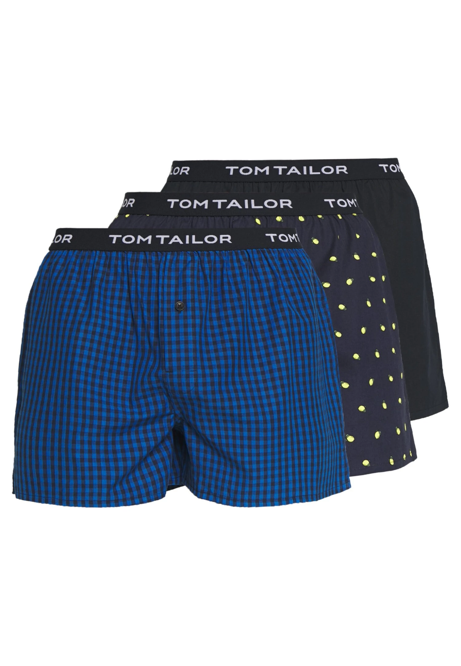 Tom Tailor 3 Pack - Boxershort - Dark Blue/Black 6 Tom Tailor 3 Pack - Boxershort - Dark Blue/Black - Afbeelding 6