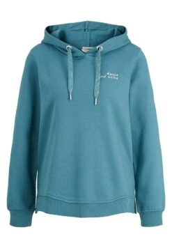 Tom Tailor Mit Textprint - Hoodie - Pastel Teal