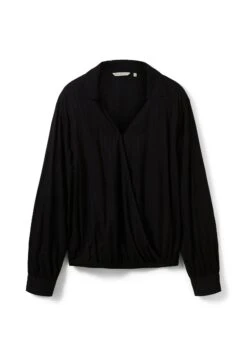 TOM TAILOR Denim In Wickeloptik - Blouse - Deep Black 10 TOM TAILOR Denim In Wickeloptik - Blouse - Deep Black -Tom Tailor da8cd6578ee74a1aa8cb605164fe6f96