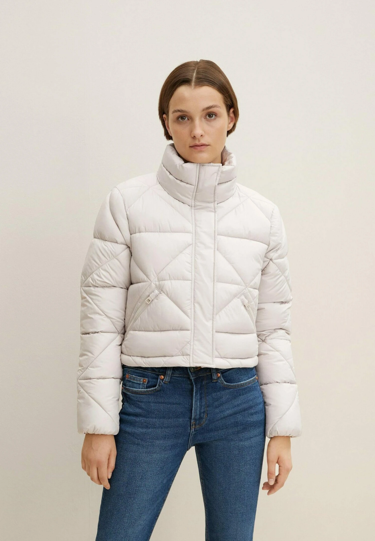 TOM TAILOR Denim Winterjas - Cloud Grey 1 TOM TAILOR Denim Winterjas - Cloud Grey