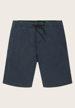 TOM TAILOR Denim Shorts - Navy Blue Structure 24 TOM TAILOR Denim Shorts - Navy Blue Structure -Tom Tailor da9e3bc364f14e6a886a3144adc7d485