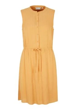 TOM TAILOR Denim Mit Feiner Raffung - Blousejurk - Golden Peach -Tom Tailor dafaa117f56640e6b1164111575b97ed