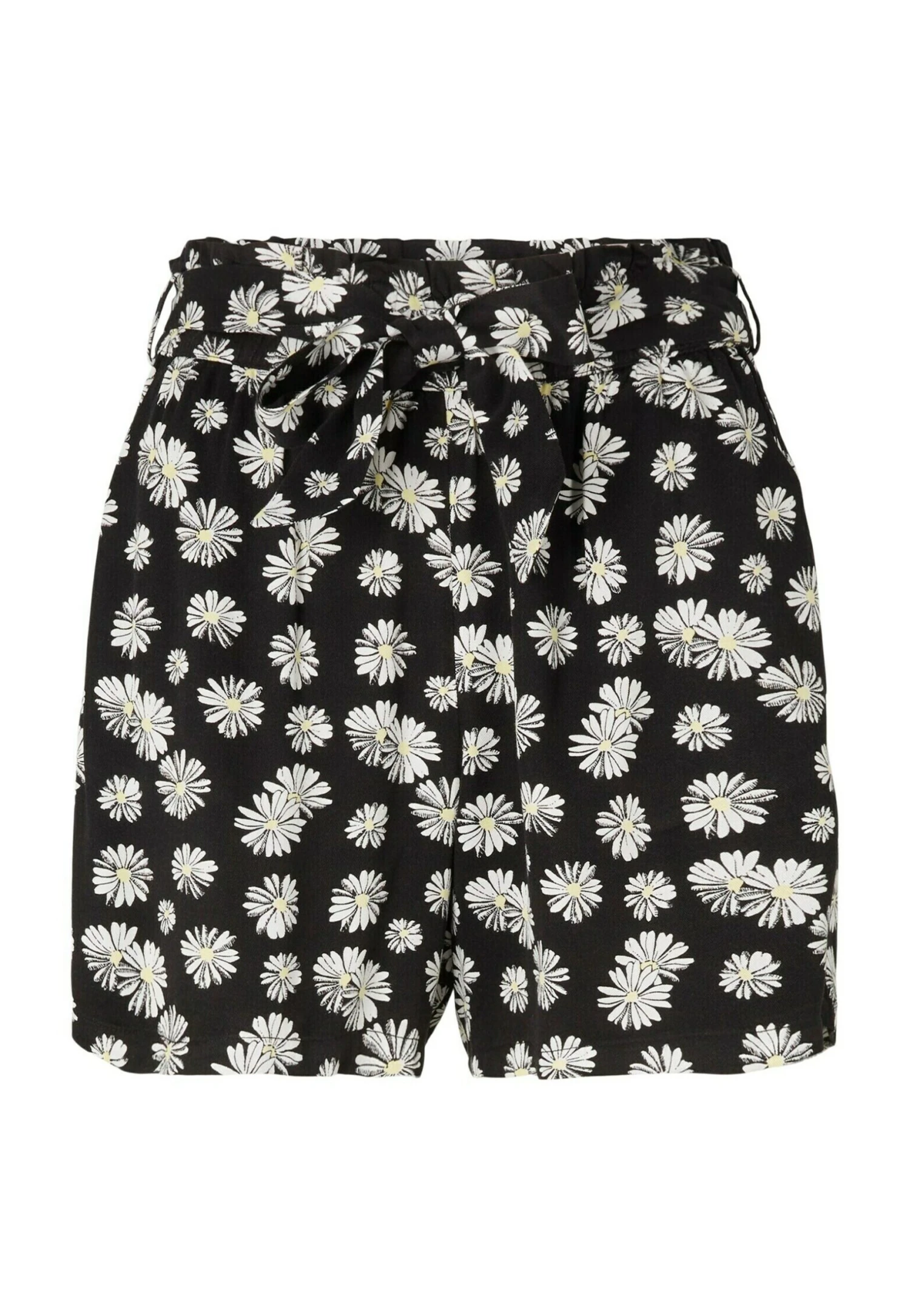 TOM TAILOR Denim Mit Blumenmuster Und Integriertem Gürtel - Shorts - Black Daisy Print 6 TOM TAILOR Denim Mit Blumenmuster Und Integriertem Gürtel - Shorts - Black Daisy Print - Afbeelding 6