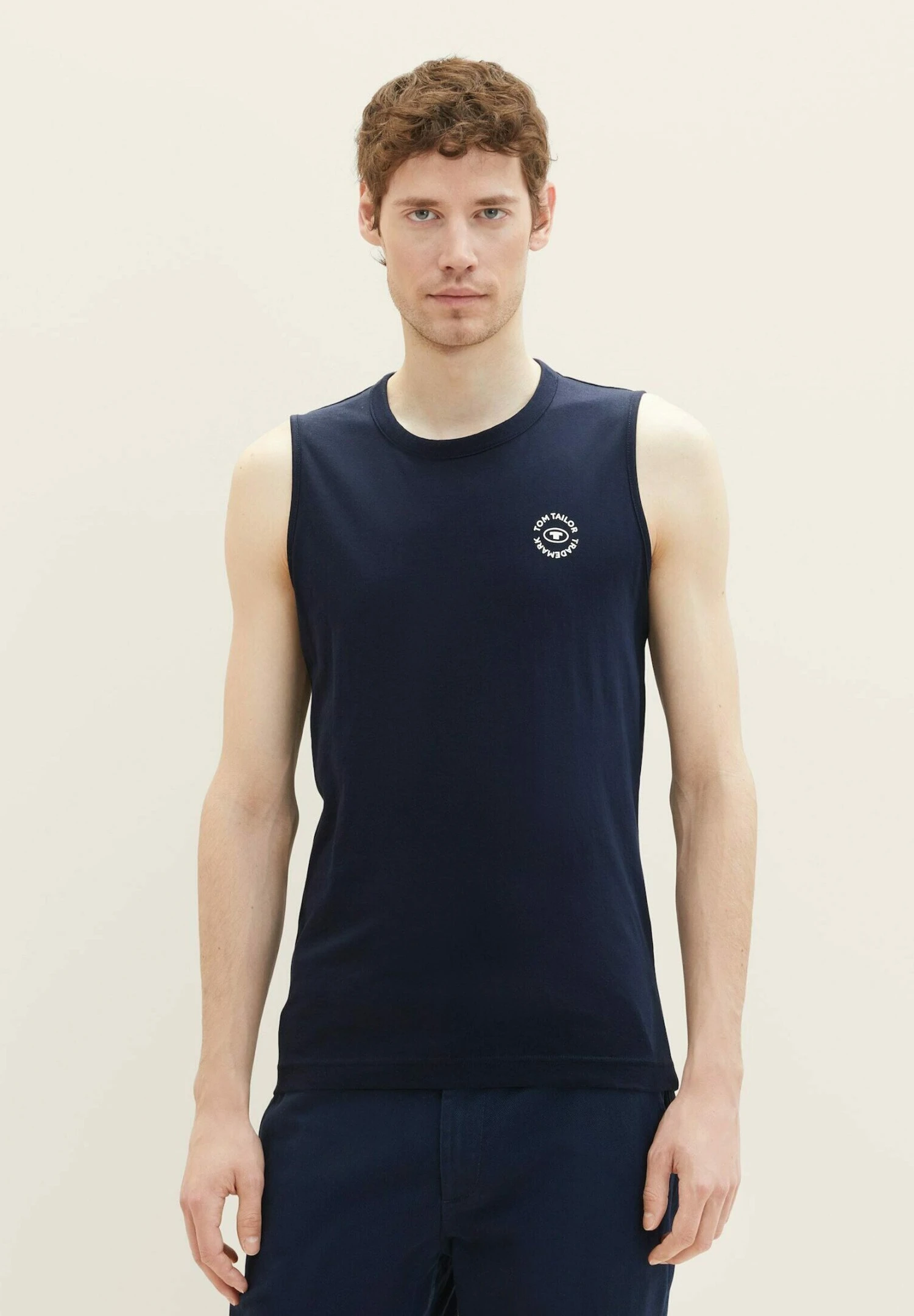 Tom Tailor Basic Tank - Top - Sky Captain Blue 4 Tom Tailor Basic Tank - Top - Sky Captain Blue - Afbeelding 4