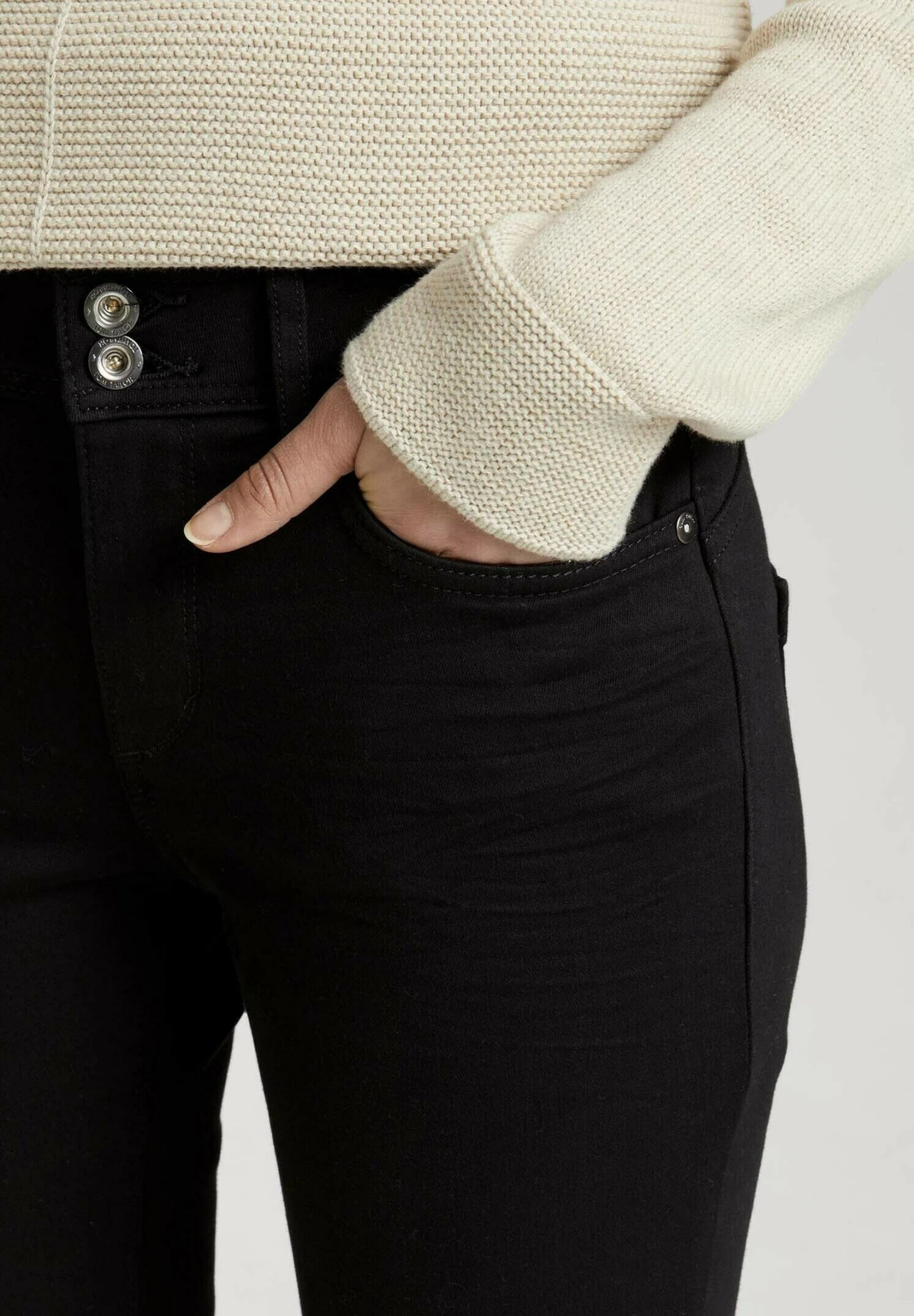 Tom Tailor Alexa- Jeans Skinny Fit - Black Black Denim 6 Tom Tailor Alexa- Jeans Skinny Fit - Black Black Denim - Afbeelding 6