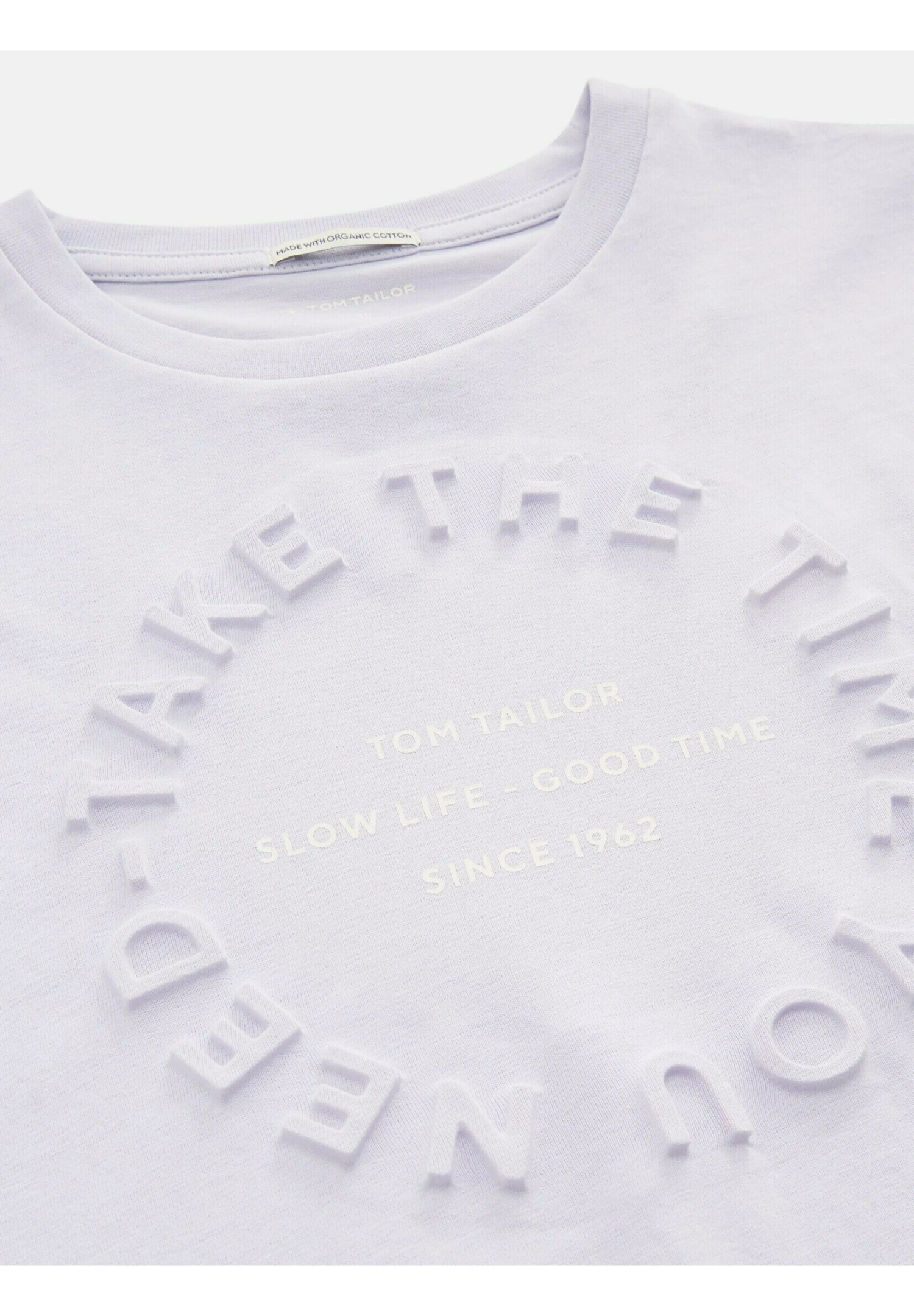 Tom Tailor Mit Text Prägung - T-Shirt Print - Light Lavender 6 Tom Tailor Mit Text Prägung - T-Shirt Print - Light Lavender - Afbeelding 6