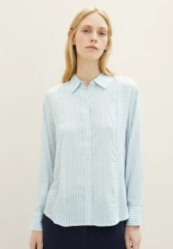 Tom Tailor Overhemdblouse - Blue Offwhite Stripe