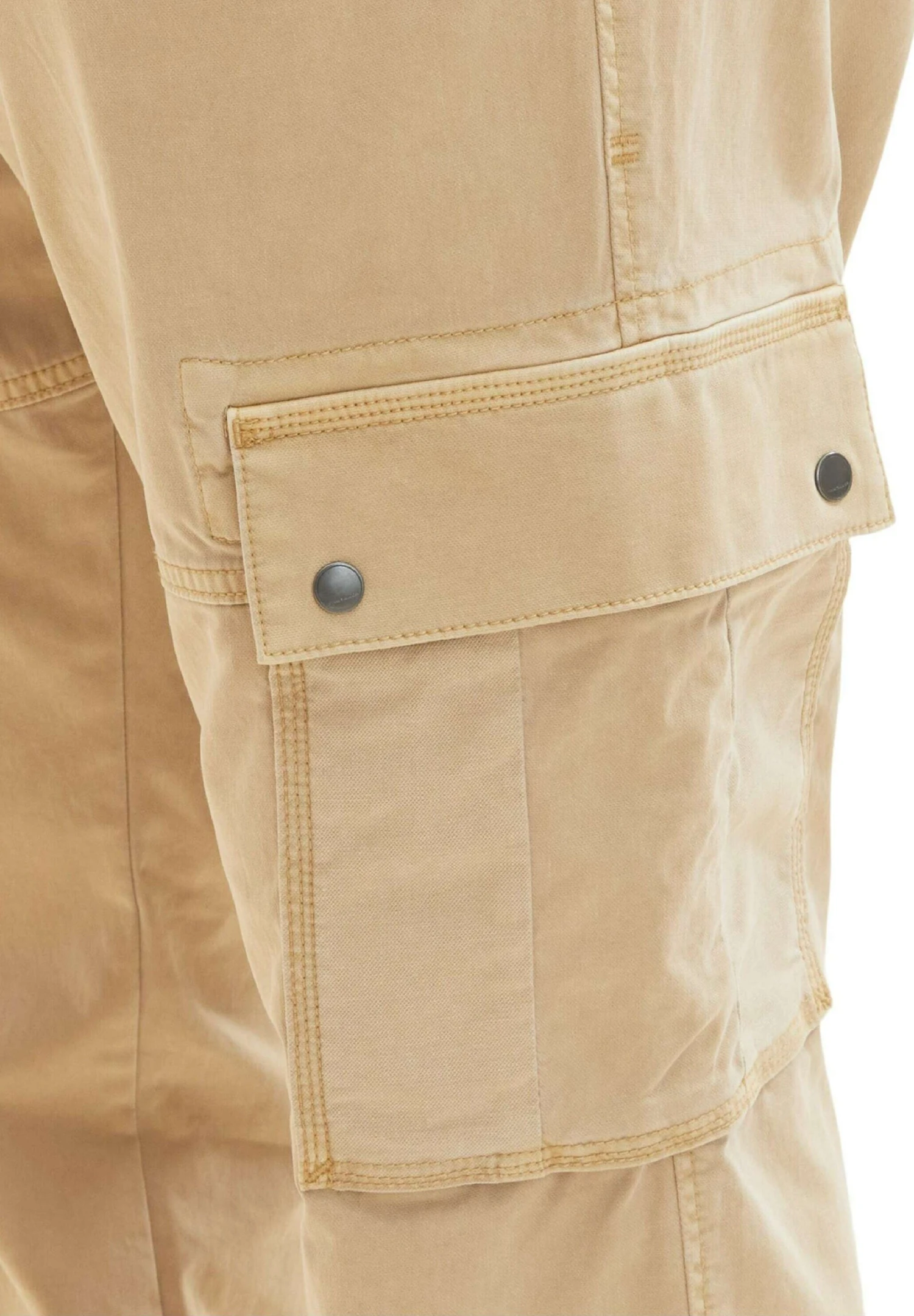 Tom Tailor Plus - Cargobroek - Caramel Beige 7 Tom Tailor Plus - Cargobroek - Caramel Beige - Afbeelding 7