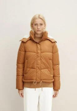 TOM TAILOR Denim Mit Abnehmbarer Kapuze - Winterjas - Hay Beige