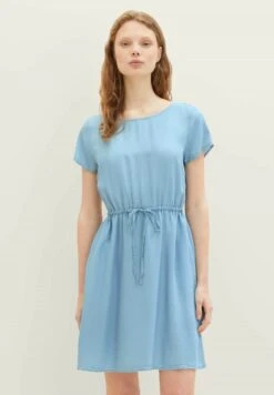 TOM TAILOR Denim Jurk - Light Stone Bright Blue Denim