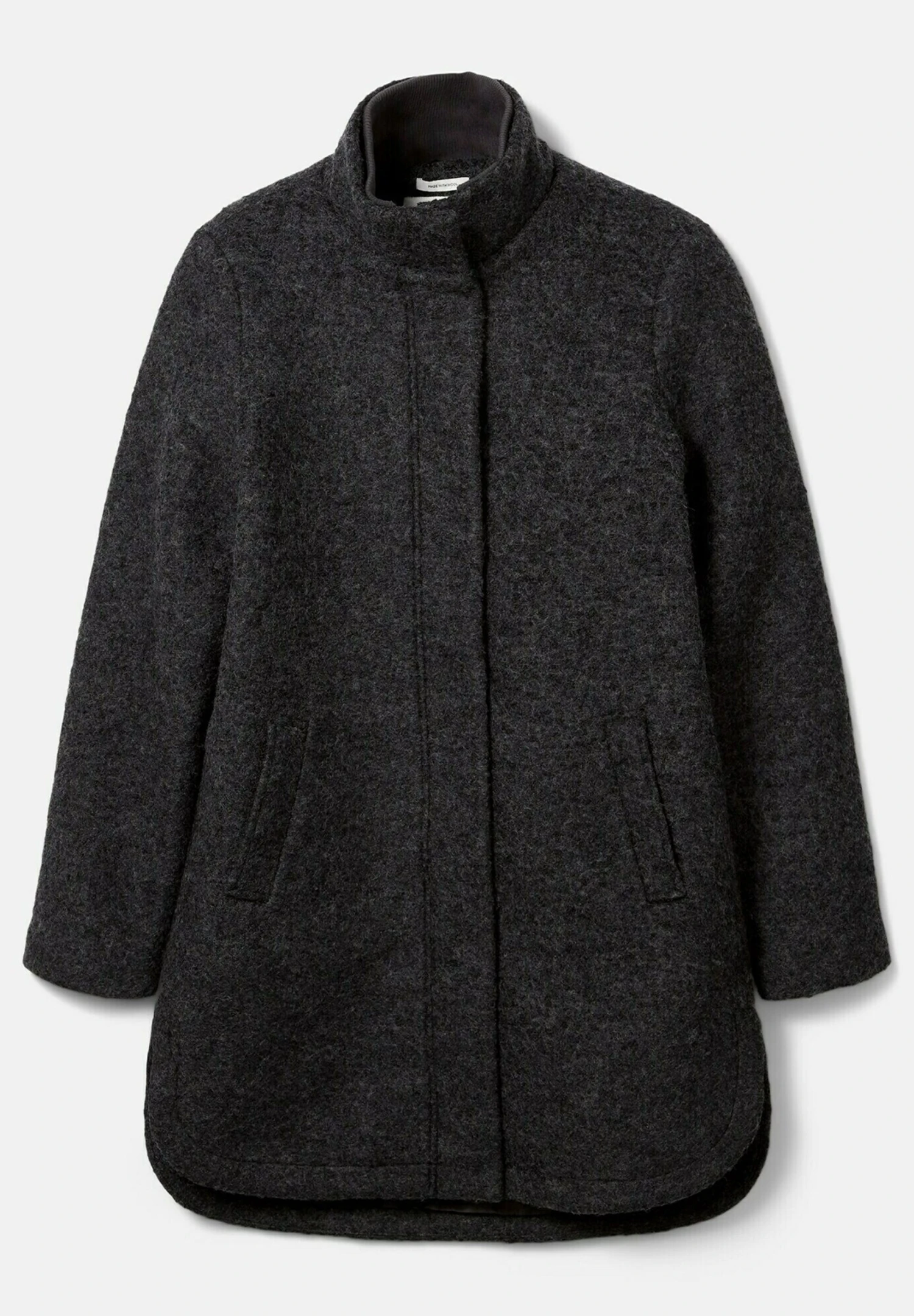 TOM TAILOR Denim Bouclé - Mantel - Shale Grey Melange 7 TOM TAILOR Denim Bouclé - Mantel - Shale Grey Melange - Afbeelding 7