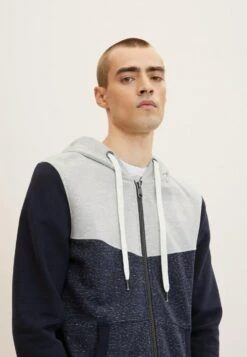 Tom Tailor Hoodie - Navy Offwhite Inject Stripe 10 Tom Tailor Hoodie - Navy Offwhite Inject Stripe -Tom Tailor dd22d35222e04bc49c975c401eec46ac