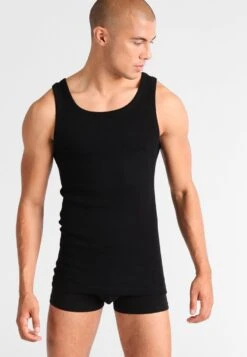 Tom Tailor Garron 2Pack Tank - Hemd - Black 7 Tom Tailor Garron 2Pack Tank - Hemd - Black -Tom Tailor dd49e6238a494fe4b5092ae116ce0133