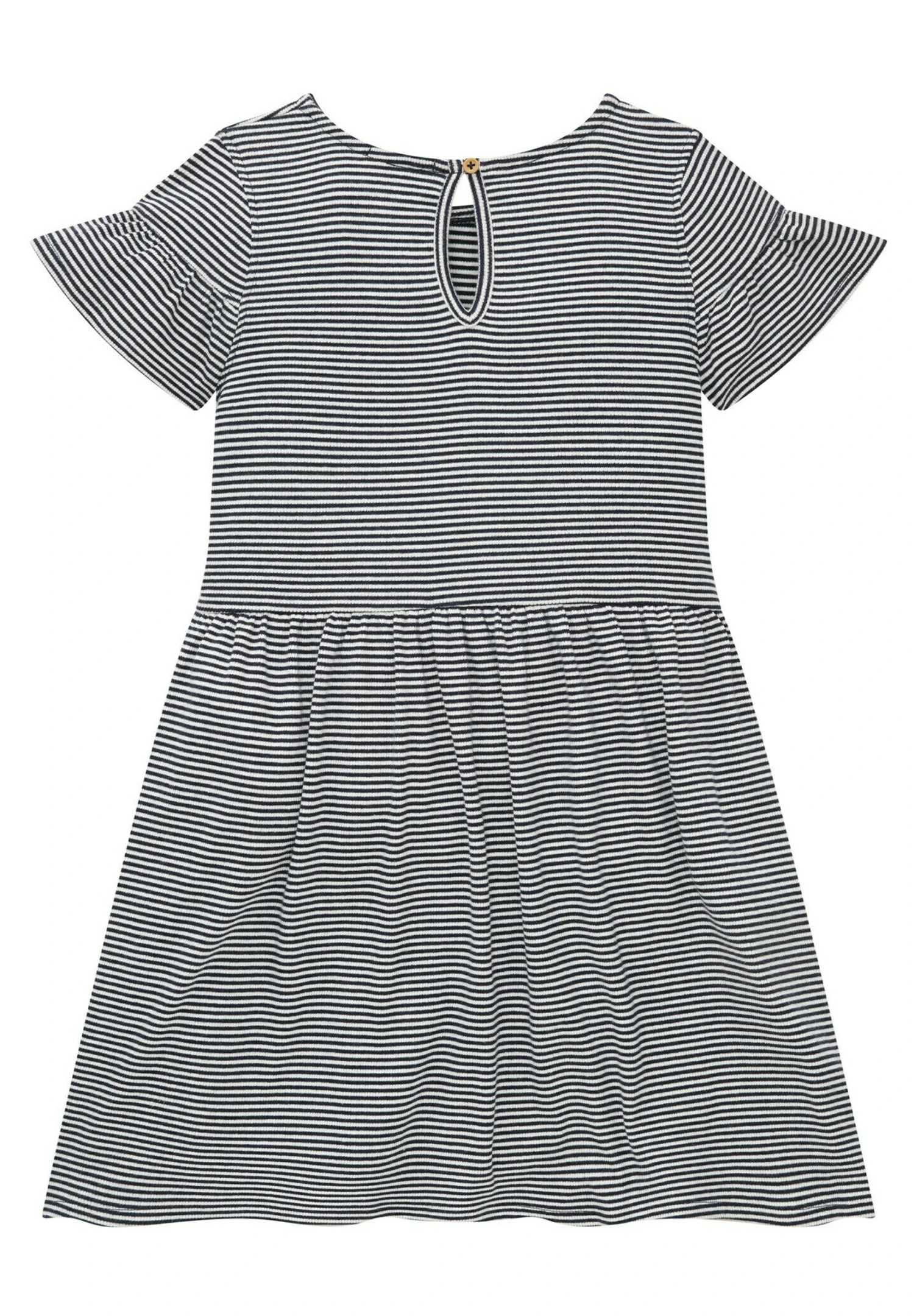 Tom Tailor Gestreiftes - Jurk - Wool White Dark Blue Stripe 2 Tom Tailor Gestreiftes - Jurk - Wool White Dark Blue Stripe - Afbeelding 2