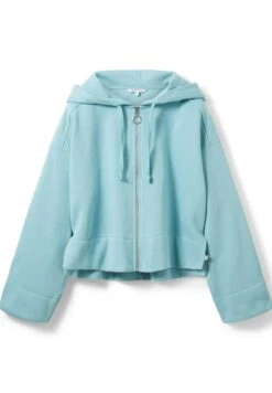 TOM TAILOR Denim Mit K - Sweater Met Rits - Bright Reef Blue 13 TOM TAILOR Denim Mit K - Sweater Met Rits - Bright Reef Blue -Tom Tailor def9383f3a1f4749ba2199c92f78f278