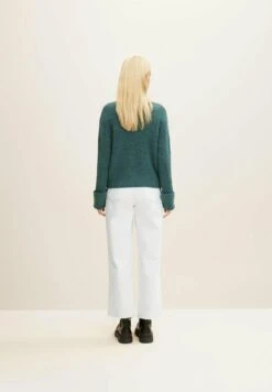 TOM TAILOR Denim Cosy Mock Neck - Trui - Green Dust Melange 24 TOM TAILOR Denim Cosy Mock Neck - Trui - Green Dust Melange -Tom Tailor df5e808d538e45e3bc1beef1d1ef3d2e